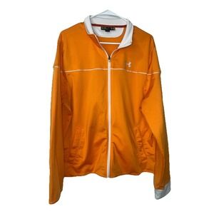 Under Armor LS Ladies Collared Full Zip 100% Polyester Jacket XLarge Regular